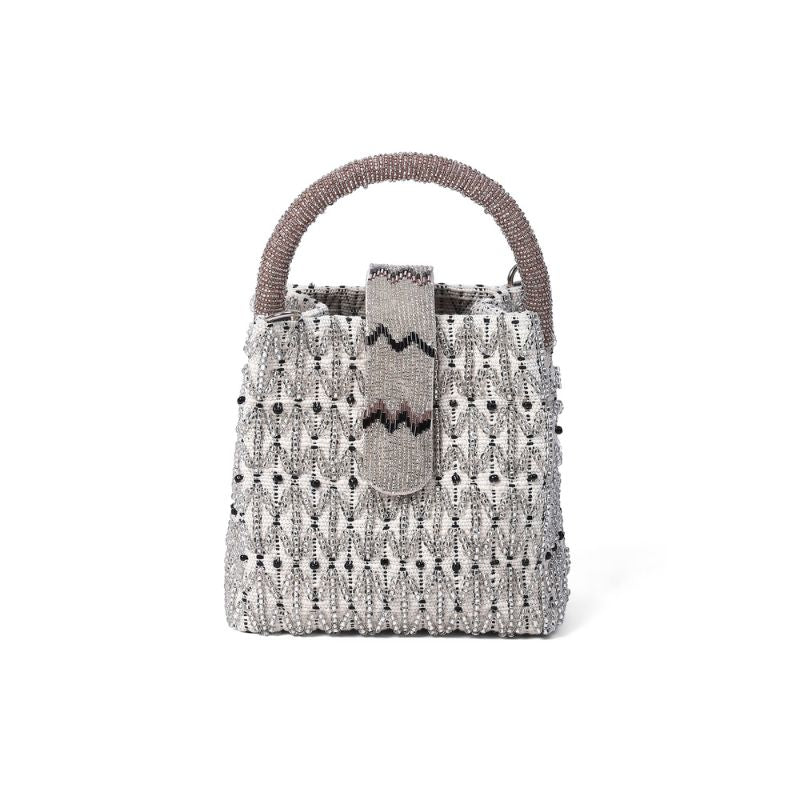 Sparkle Salt N Pepper Mini Party Tote